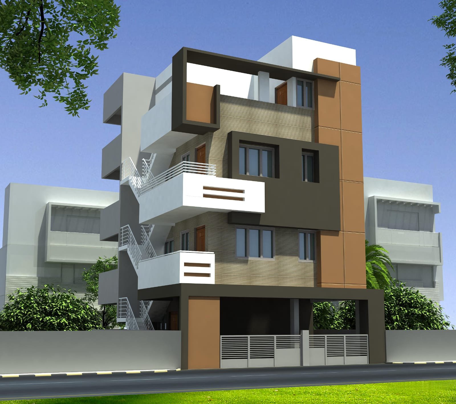 Luxury elevation design